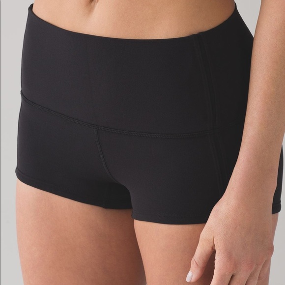 Lululemon Spandex Shorts Black Size 4 